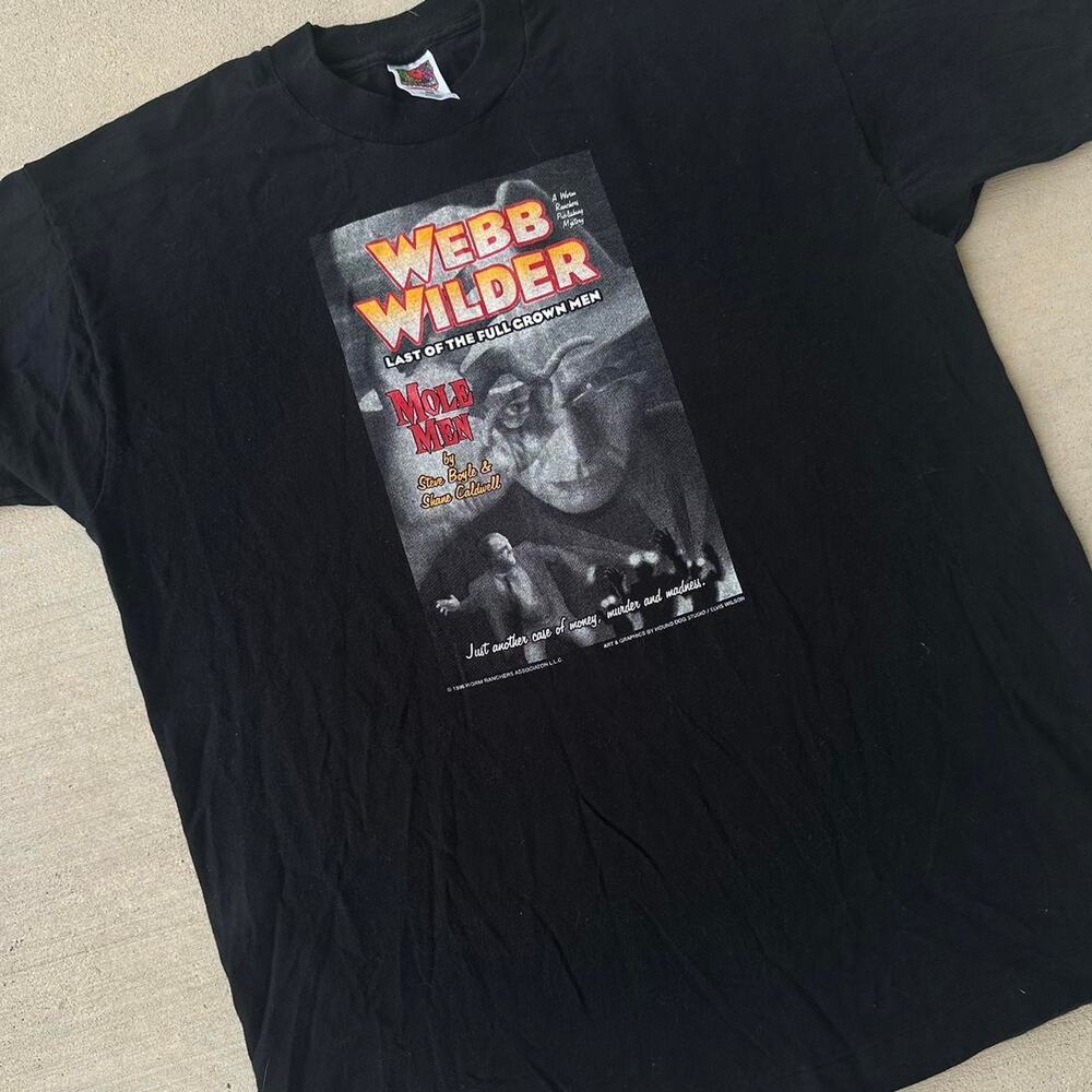 Vintage 90s Webb Wilder Country Music Shirt